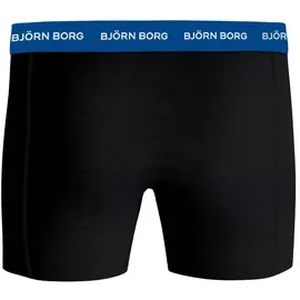 Björn Borg Boxershorts 3er Pack Blau / Rot / Schwarz / Weiß XXL