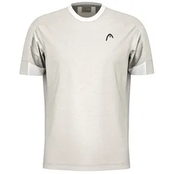 Head Tennis-Tshirt Play Tech (Moisture Transfer Microfiber Technologie) 2025 grau Herren