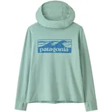 Patagonia - Kid's Cap SW Hoody - Lycra Gr M türkis
