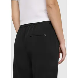MAC Christy Wide Leg Hose in Schwarz-D38 / L30