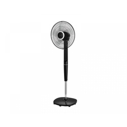 Nordic Home Culture Bodenventilator 400mm - Geräuscharm - Schwarz