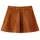 vidaXL Kinderrock mit Taschen Cord Cognac 116
