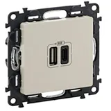 Legrand USB-Steckdose 5 St. Beige