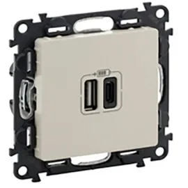 Legrand USB-Steckdose 5 St. Beige