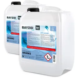 2 x 5 L BAYZID® Algizid Algenverhütung für Pools