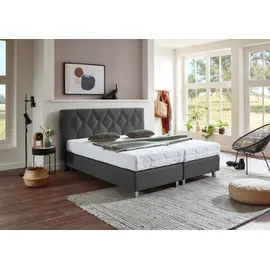 Westfalia Schlafkomfort Phönix 195 x 210 cm Grau