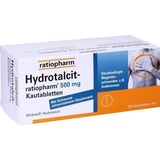 Ratiopharm HYDROTALCIT-ratiopharm 500 mg Kautabletten 100 St