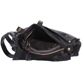 Campomaggi Schultertasche Leder Schwarz