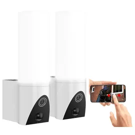 VisorTech WLAN-2K-Kamera Weiß