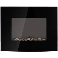 Homcom LED Elektrokamin schwarz