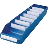 mm_unverified_brand Regalkasten L600xB180xH95mm blau PP