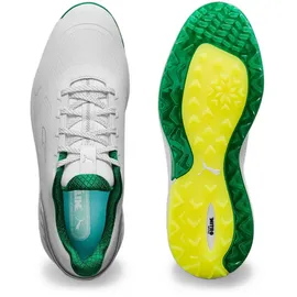 Puma Alphacat Nitro Herren Golfschuhe (Softspike), weiß, Größe 40 1⁄2 - PUMA white/archive green/yellow burst