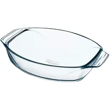 Pyrex 35 x 24 cm, groß, hoher Widerstand, optimale Griffigkeit, Oval