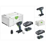 Festool TXS 18-Basic Akku Bohrschrauber 18 V 40 Nm Brushless + 1x Akku 3,0 Ah + Ladegerät + Systainer