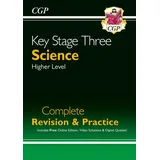 coordination group publications (cgp) KS3 Science Complete Study & Practice - Higher (with Online Edition) (CGP KS3 Revision & Practice)