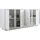 Home Affaire Sideboard Ice 180 x 43 x 79 cm weiß