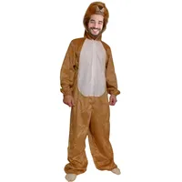 Löwen-Kostüm, An73 XL, für Erwachsen-e Männer Frau-en, Wild-Katze Löwe Katze-n Kostüm-e Fasching Karneval Fasnacht Faschingskostüm-e Karnevalskostüm-e