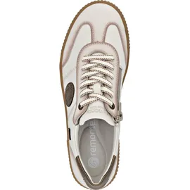 REMONTE Damen D0702 Schnürschuhe, beige 60, 43