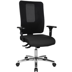 Topstar Drehstuhl »Open X« - 48x48x106cm - schwarz - Kunststoff / Stahl / Polypropylen