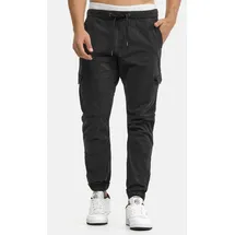 Indicode INLevi Cargohose Regular Schwarz L