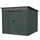Floraworld Gartenhaus Pultdach 2,38 x 2,79 m Grau