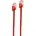 Patchkabel-Flachkabel cat 6 slim rot 2m