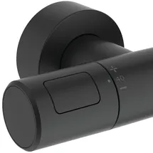Ideal Standard Ceratherm T25 M Aufputz-Duschsystem mit Thermostat Silk Black A8491XG