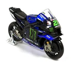 Maisto 36373 - Modellmotorrad - MotoGP Yamaha YZR-M1 (#21 Franco Morbidelli, Maßstab 1:18)