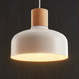 LINDBY Carlise 1-flg. 30 cm rund weiß