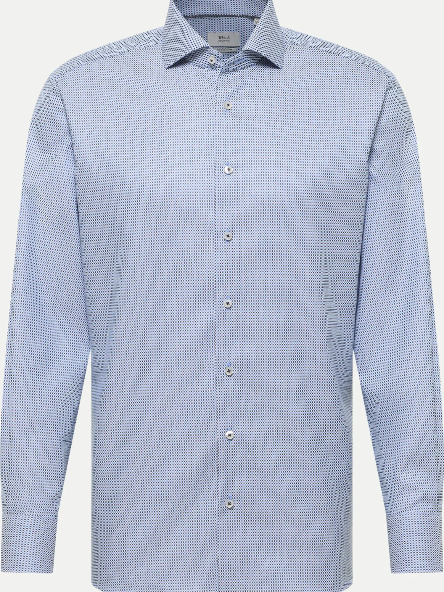 Hemd mit Kentragen Blau 41