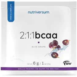Nutriversum 2:1:1 BCAA - FLOW (6 g, Blaue Traube)