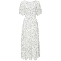 LASCANA Maxikleid Schwarz/Weiß 34