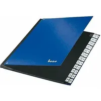 BENE Pultordner A-Z blau