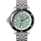 Nixon Herrenuhr A1402-5235 Silber Grün