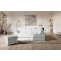 Cotta Ecksofa »Leandra L-Form«, wahlweise mit Bettfunktion & Bettkasten