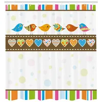 ABAKUHAUS Duschvorhang 175 x 200 cm mehrfarbig