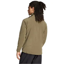 adidas Multi Essentials 1/2 Zip Fleeceoberteil Olive Strata S