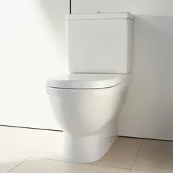 Duravit Starck 3 Stand-WC Kombination 0128090000, Badkeramik, weiß