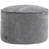 I.C.O.N. icon Sitzpouf, Grau, Kunststoff, 55x35x55 cm, Hergestellt in Deutschland, Wohnzimmer, Hocker, Poufs