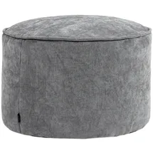 I.C.O.N. icon Sitzpouf, Grau, Kunststoff, 55x35x55 cm, Hergestellt in Deutschland, Wohnzimmer, Hocker, Poufs