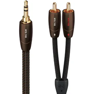 AudioQuest Big SUR 0,6 m High-End Audiokabel 3,5 mm Klinke auf Cinch (Stereo)