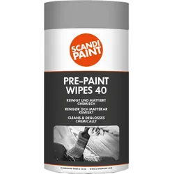 SCANDI PAINT PRE-PAINT WIPES 40 STÜCK