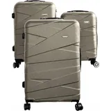 Almina Koffer-Set 3-tlg. braun