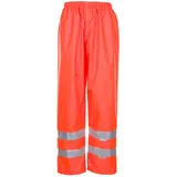 Planam Warnregenhose Herren Orange M