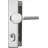ABUS HLZS814 Wechselgarnitur aluminium mit Zylinderschutz eckig