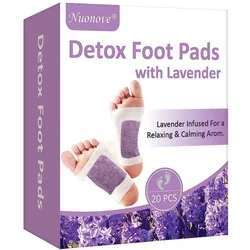 Detox Fußpflaster Vitalpflaster Fusspflaster, Lavendel Fusspflaster zur Entgiftung