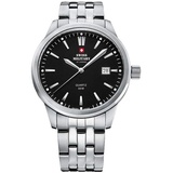 Swiss Military Herrenuhr SMP36009.01 - Silber/Schwarz