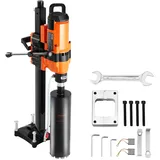 Vevor Kernbohrmaschine Diamantkernbohrgerät mit Bohrdurchmesser 2-30 cm mit Ständer und Kernbohrer, 3500 W robuster Beton-Kernbohrer, Nass- und Trockenanwendung für Beton Ziegel