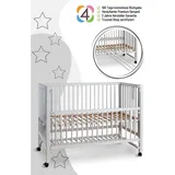 tiSsi tiSsi® Beistell- und Babybett, Hajo / Babybett 60 x 120 cm)