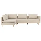 venture home Ecksofa beige|braun